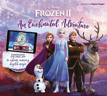 portada Disney Frozen 2 an Enchanted Adventure: Interactive Storybook With app (en Inglés)