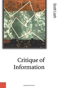 portada Critique of Information (Published in Association With Theory, Culture & Society) (in English)