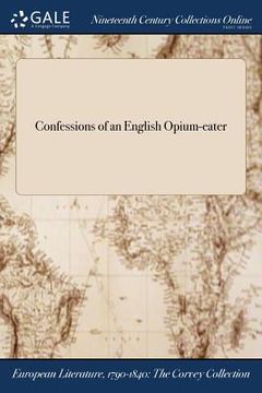 portada Confessions of an English Opium-eater (in English)