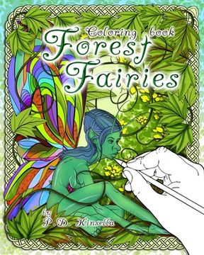 portada Forest Fairies: Fairy Coloring Book