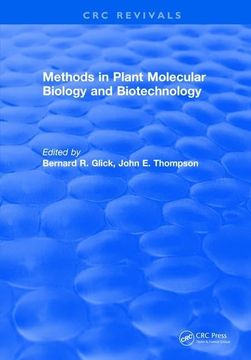 portada Methods in Plant Molecular Biology and Biotechnology (en Inglés)