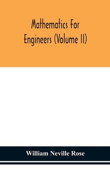 portada Mathematics for engineers (Volume II) (in English)