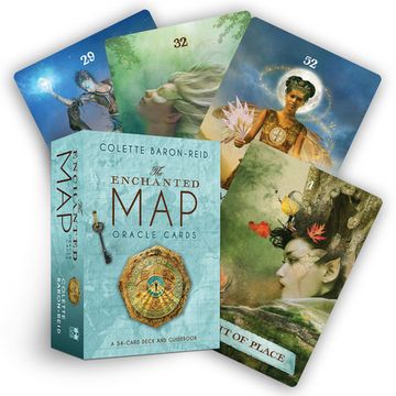 portada The Enchanted map Oracle Cards (en Inglés)