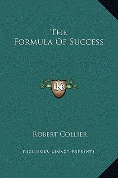 portada the formula of success (en Inglés)