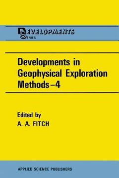 portada Developments in Geophysical Exploration Methods--4 (in English)