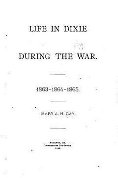 portada Life in Dixie During the War - 1863-1864-1865 (en Inglés)