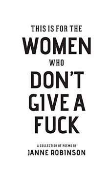 portada This is for the Women who Don'T Give a Fuck (en Inglés)