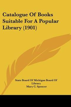 portada catalogue of books suitable for a popular library (1901) (in English)