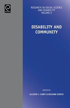 portada disability and community