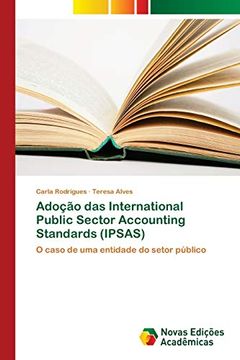 portada Adoção das International Public Sector Accounting Standards (Ipsas)