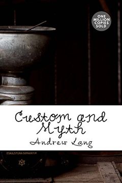 portada Custom and Myth (en Inglés)