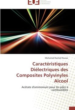portada Caractéristiques Diélectriques des Composites Polyvinyles Alcool: Acétate d'ammonium pour les piles à combustibles