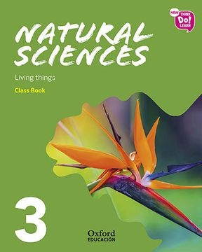 portada New Think Do Learn Natural Sciences 3. Class Book. Module 1. Living Things.