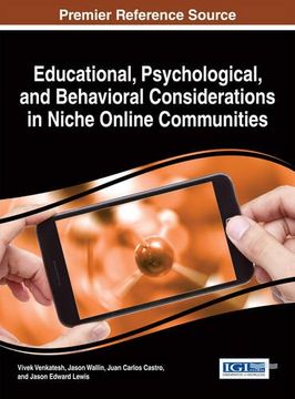 portada Educational, Psychological, and Behavioral Considerations in Niche Online Communities (Advances in Social Networking and Online Communities)