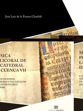 portada Música Policoral de la Catedral de Cuenca Vii: Lamentaciones, Misereres, Villancicos de Alonso Xuárez