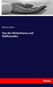 portada Von der Winkelmesse und Pfaffenweihe (in German)
