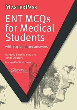 portada Ent McQs for Medical Students: With Explanatory Answers (en Inglés)