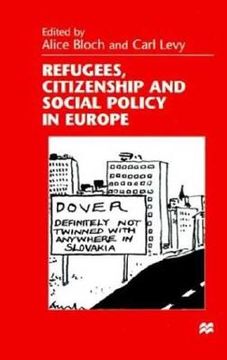 portada refugees, citizenship and social policy in europe (en Inglés)