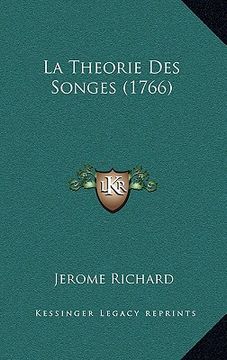 portada la theorie des songes (1766)