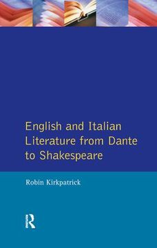 portada English and Italian Literature from Dante to Shakespeare: A Study of Source, Analogue and Divergence