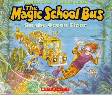 portada The Magic School bus on the Ocean Floor (en Inglés)