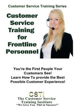 portada Customer Service Training for Front Line Personnel (en Inglés)