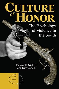 portada Culture of Honor: The Psychology of Violence in the South (in English)