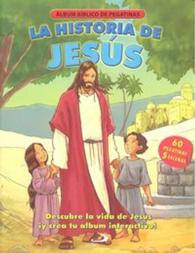 portada La Historia de Jesús: Álbum Bíblico de Pegatinas