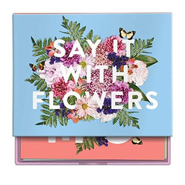 portada Say it With Flowers Greeting Assortment Notecard box (in English)