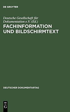 portada Fachinformation und Bildschirmtext (en Alemán)