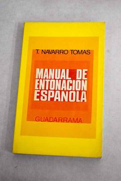 portada Manual de Entonación Española