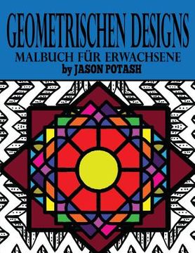 portada Geometrischen Designs Malbuch Fur Erwachsene (en Alemán)