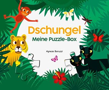 portada Meine Puzzle-Box Dschungel: National Geographic Kids (en Alemán)
