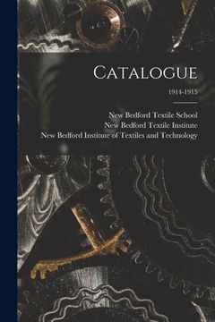 portada Catalogue; 1914-1915 (in English)