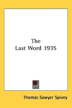 portada the last word 1935 (en Inglés)