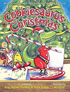 portada Cookiesaurus Christmas (Cookiesaurus Rex) (en Inglés)