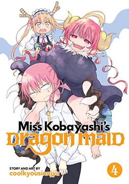 portada Miss Kobayashis Dragon Maid 04: Vol. 4 (en Inglés)