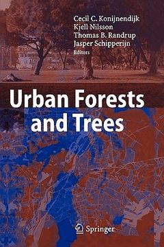 portada urban forests and trees: a reference book (in English)