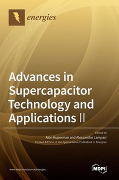 portada Advances in Supercapacitor Technology and Applications Ⅱ (en Inglés)