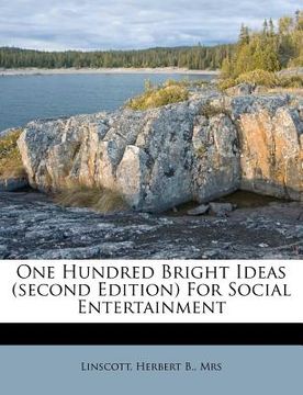 portada one hundred bright ideas (second edition) for social entertainment (en Inglés)