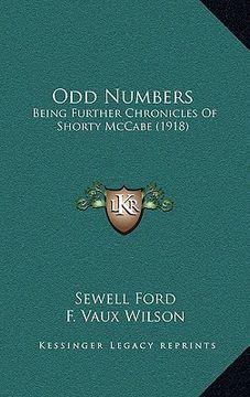 portada odd numbers: being further chronicles of shorty mccabe (1918)