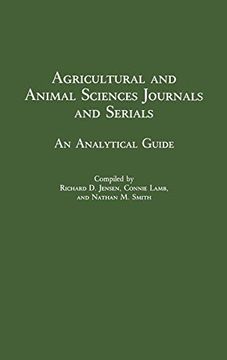 portada Agricultural and Animal Sciences Journals and Serials: An Analytical Guide 