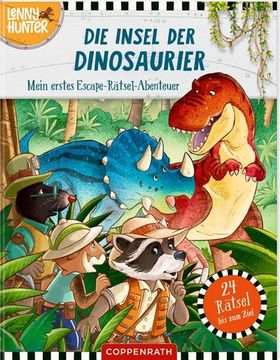 portada Die Insel der Dinosaurier (Lenny Hunter) (in German)