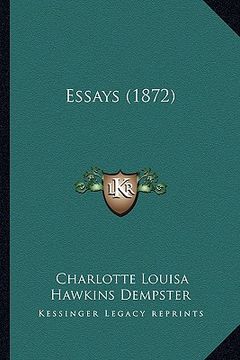portada essays (1872) (en Inglés)