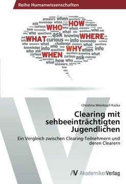 portada Clearing mit sehbeeinträchtigten Jugendlichen: Ein Vergleich zwischen Clearing-Teilnehmern und deren Clearern