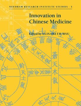 portada Innovation in Chinese Medicine Paperback (Needham Research Institute Studies) (en Inglés)