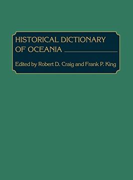portada Historical Dictionary of Oceania 