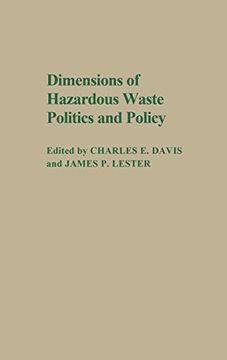 portada Dimensions of Hazardous Waste Politics and Policy (en Inglés)