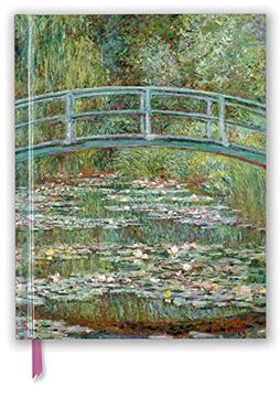 portada Claude Monet: Bridge Over a Pond for Water Lilies (Blank Sketch Book) (Luxury Sketch Books) (en Inglés)