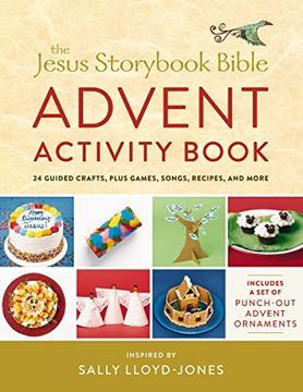 portada The Jesus Storybook Bible Advent Activity Book: 24 Guided Crafts, Plus Games, Songs, Recipes, and More (in English)